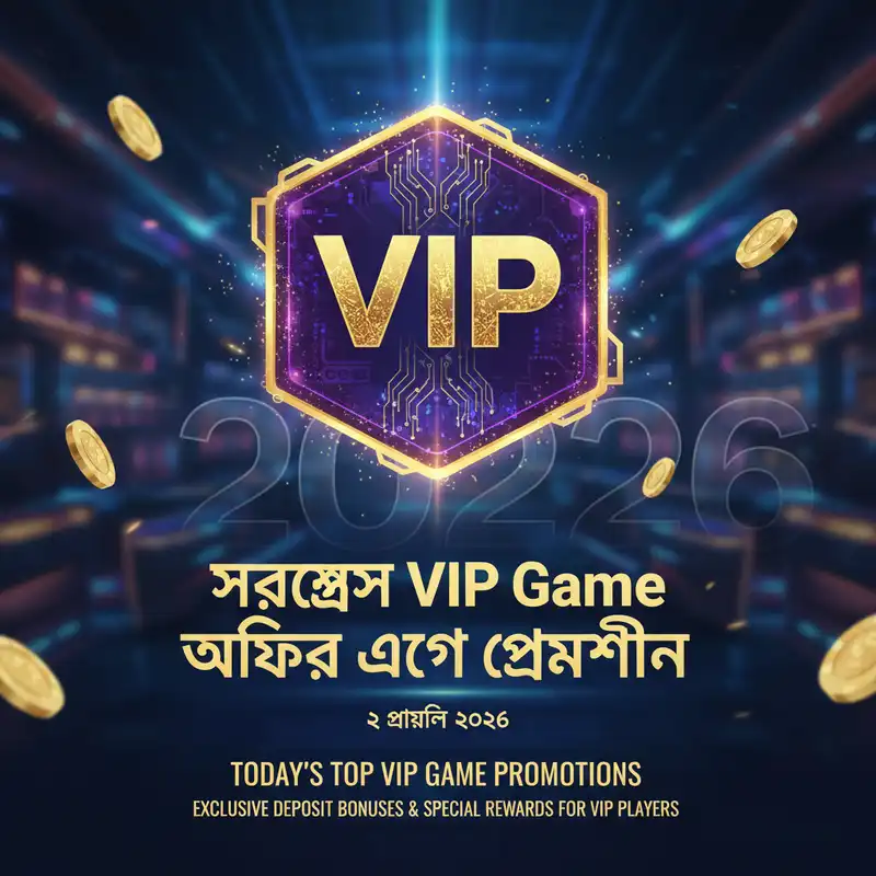 VIP Game একচেটিয়া প্রমোশন ২০২৬